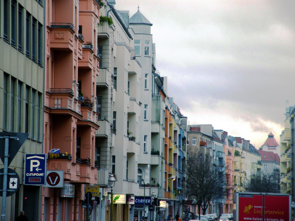 Die namensgebende Brüsseler Straße