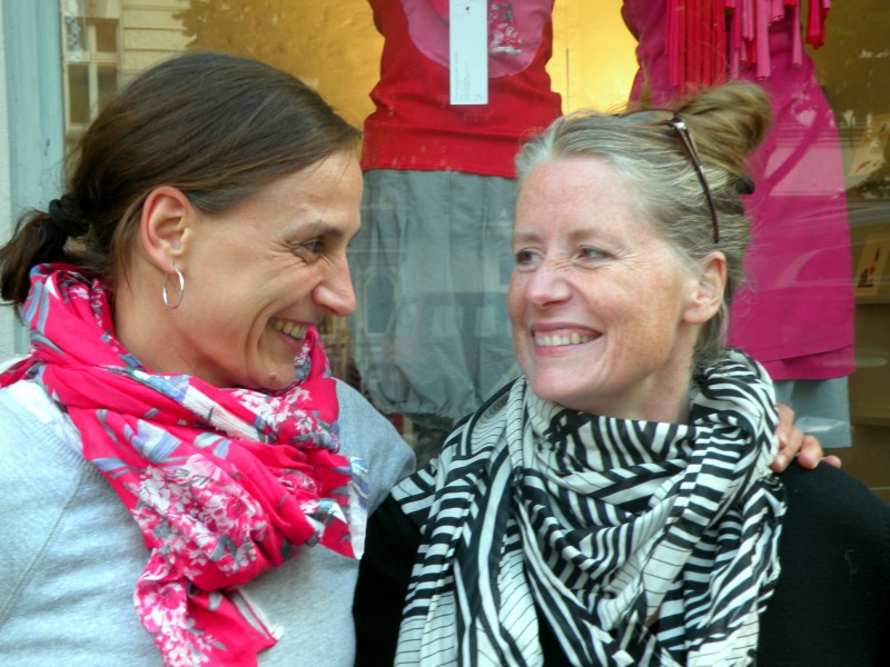 Annette Haußknecht (links) und Suse Stock