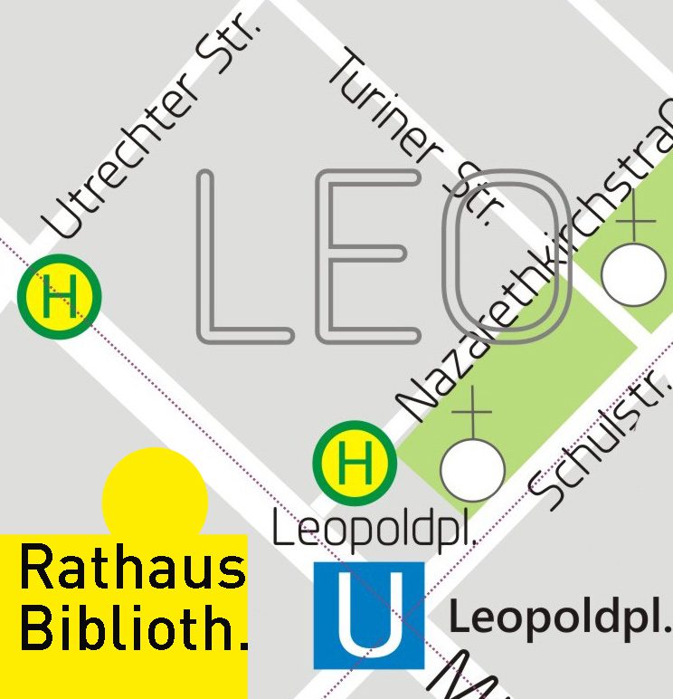 Karte Rathaus Bibliothek