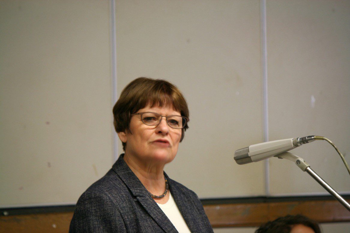 Bruni Wildenhein Lauterbach hat die Herzen der SPD-Mitte erobert - Foto Andrei Schnell