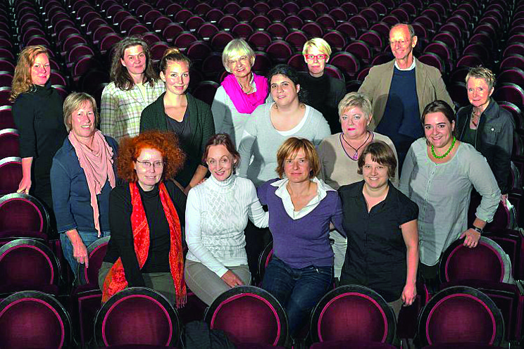 Das Team von KulturLeben Berlin. Foto: Lev Khesin/KulturLeben