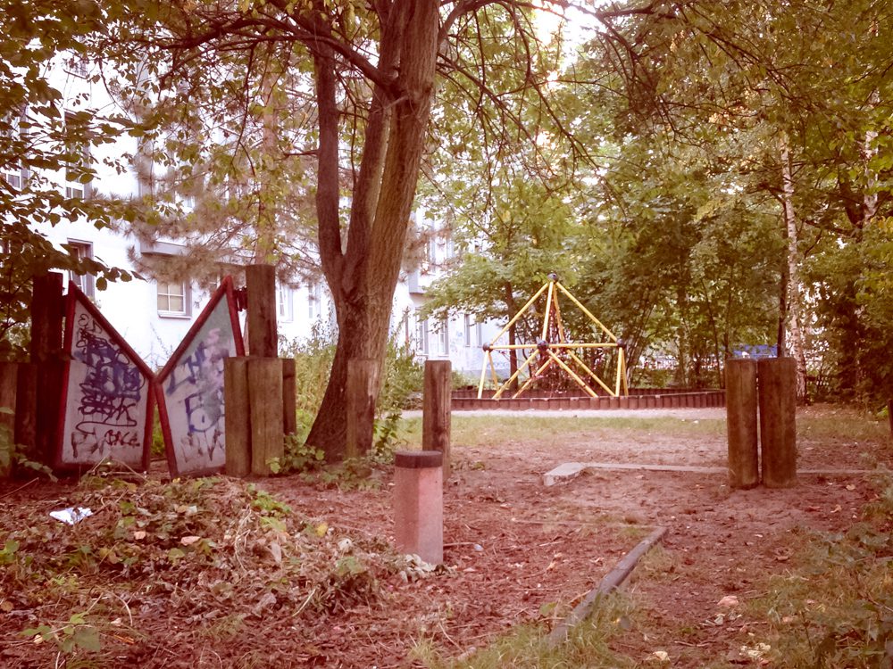 Pankespielplatz, Gerichtstraße