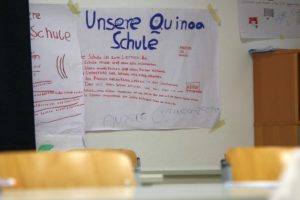 Die freie Quinoa-Schule soll profitieren, weil sie besonders viele benachteiligte Jugendliche aufnimmt. Foto Andrei Schnell.