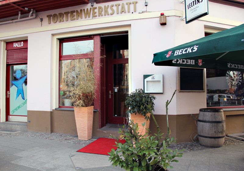 Die Tortenwerkstatt in der Gleimstraße Ecke Graunstraße. Foto: Hensel