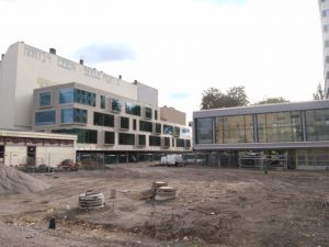 Baustelle, Schillerbibliothek, Foto: Joachim Faust