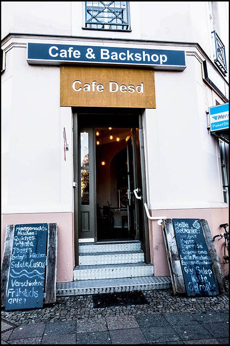 Café Desd, Lokal, Backshop, Sulamith Sallmann