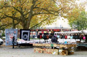 Markt auf dem Nettelbeckplatz. Foto: Annika Keilen