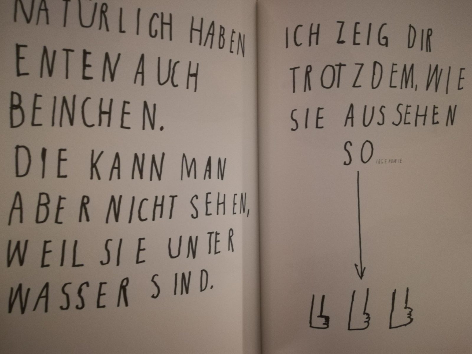 Aus dem Buch "Oh ein Tier"