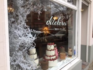 Das Schaufenster der Dilekerei in der Eulerstraße. Foto: A. Oertel