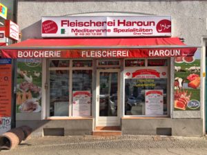 Außenansicht der Fleischerei Haroun - Foto: S. Orsenne