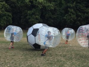 Bubble Fußballspiel