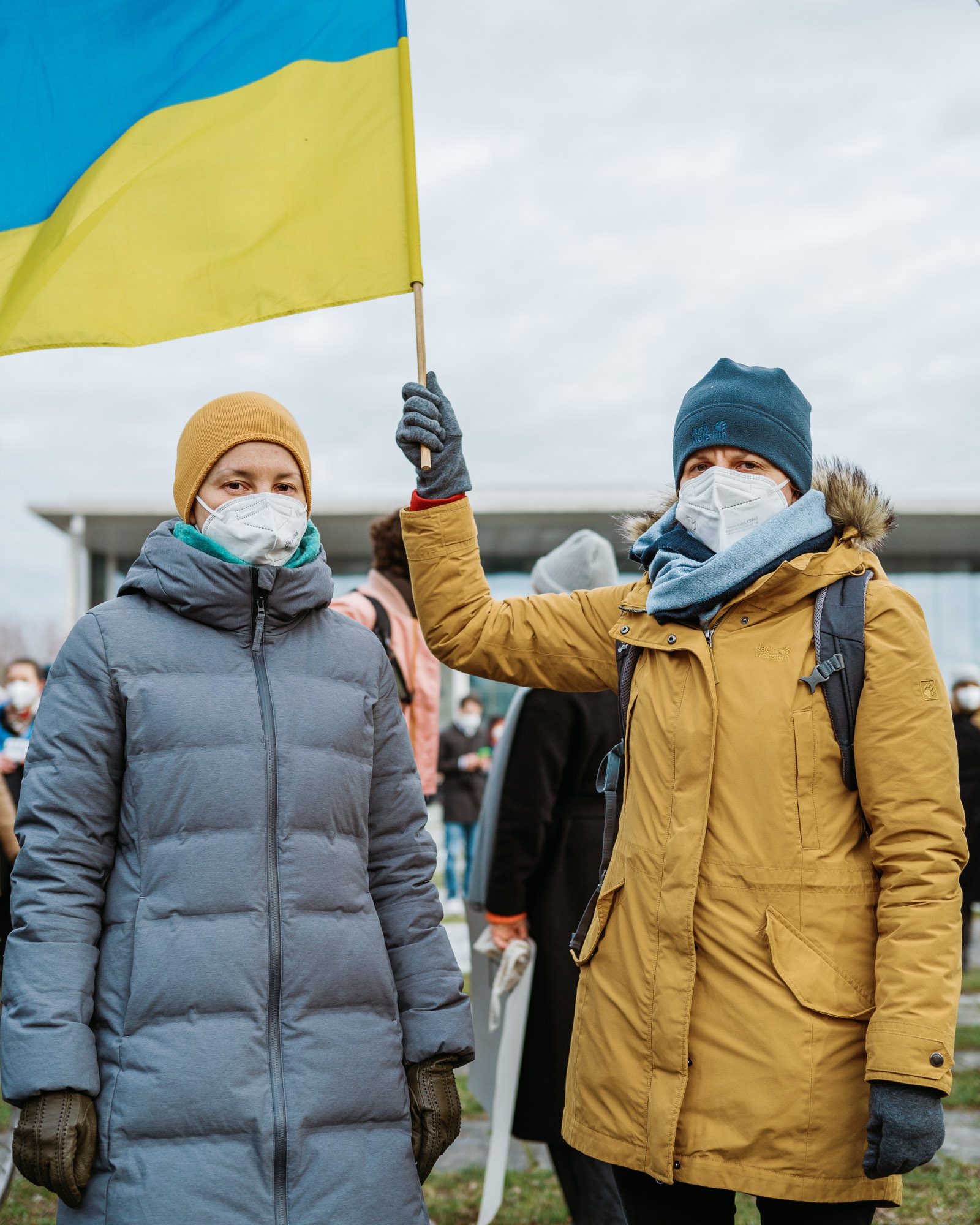 Demonstration gegen den Krieg in der Ukraine in Berlin. Foto: Tilman Vogler