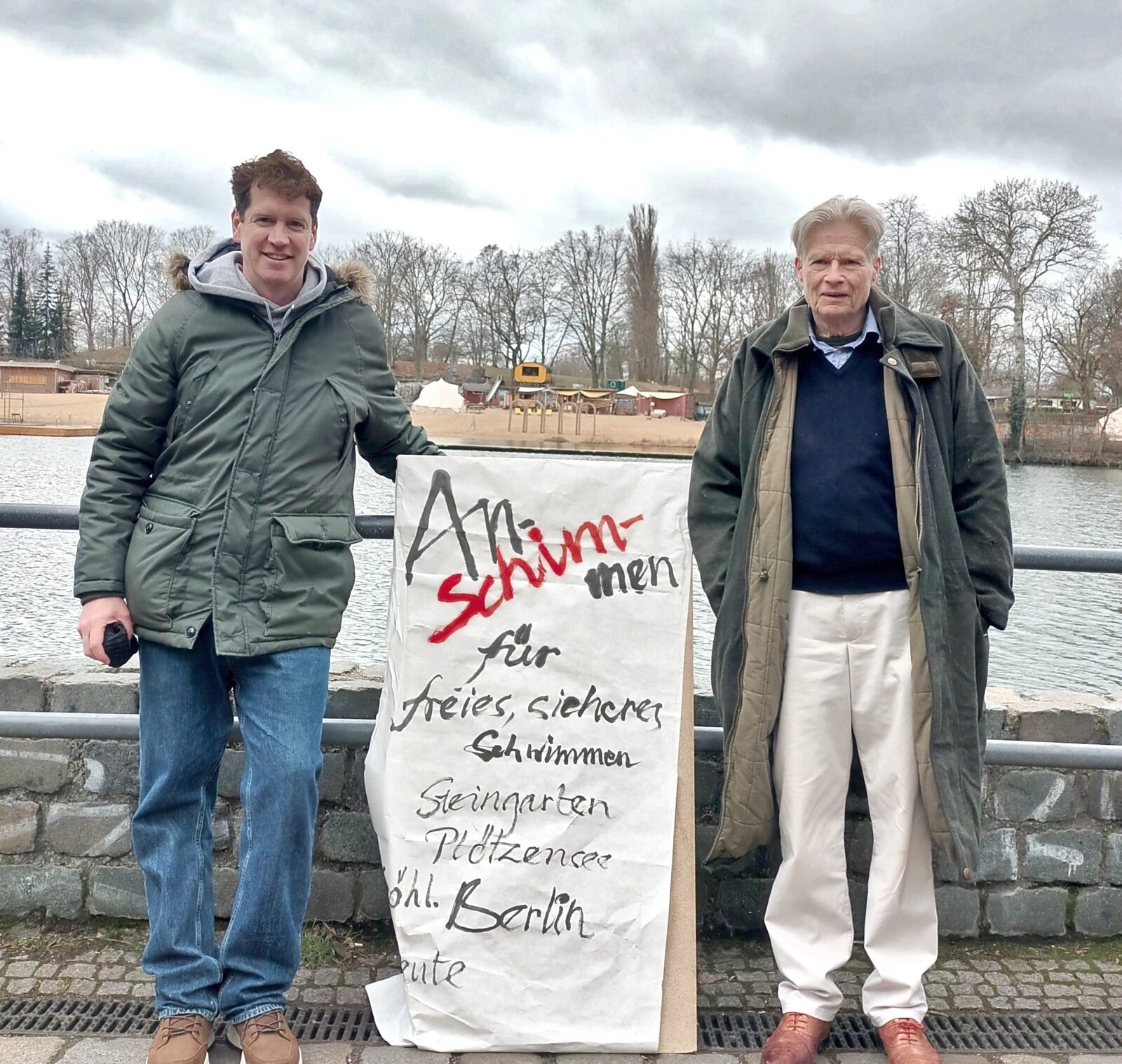 Dennis Godbersen und Wolfram Wickert