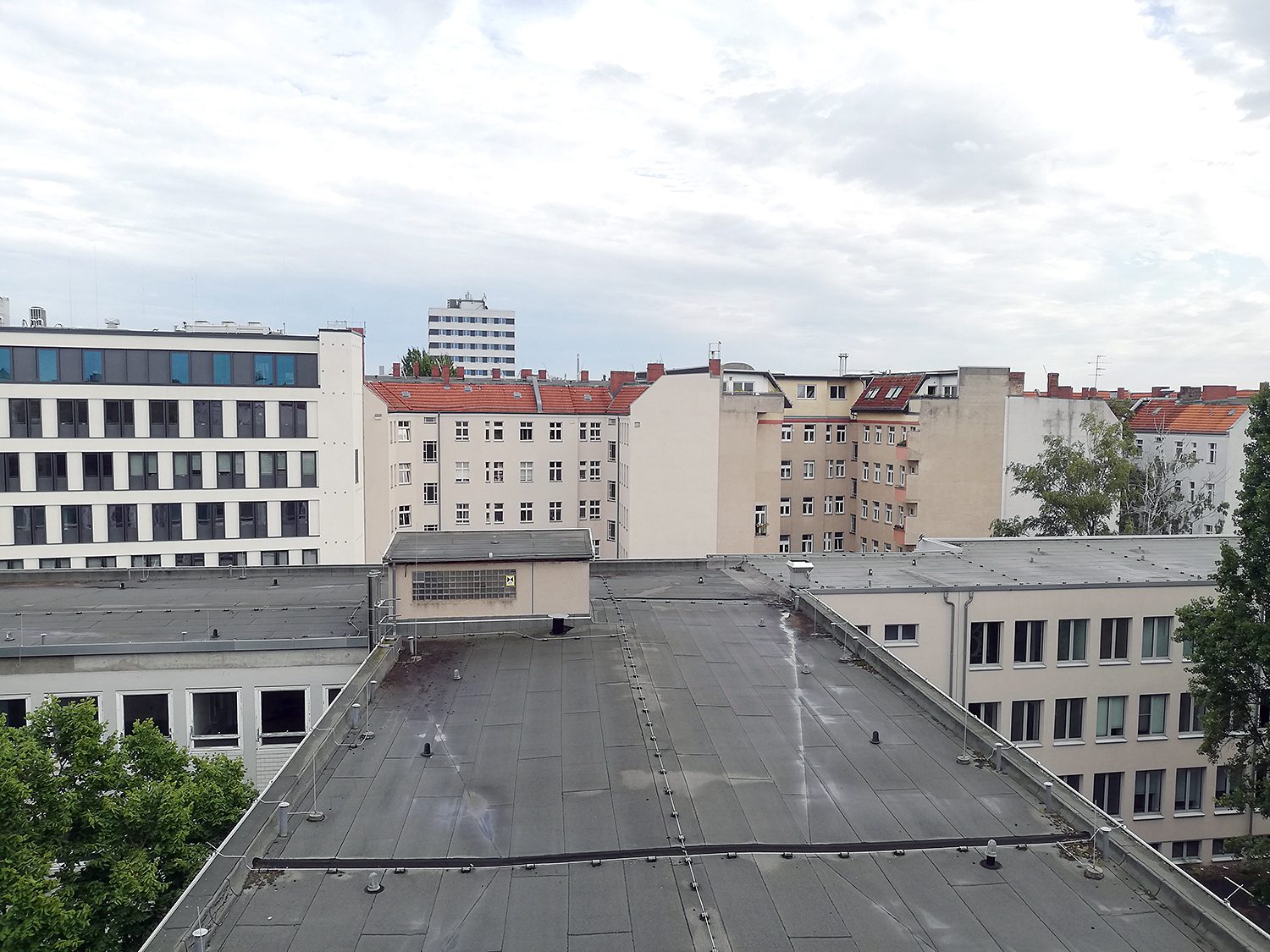 Das Kollektiv stadtgewitter öffnete das Dach des Cittipoint vorübergehend für Besucher:innen. Foto: Hensel